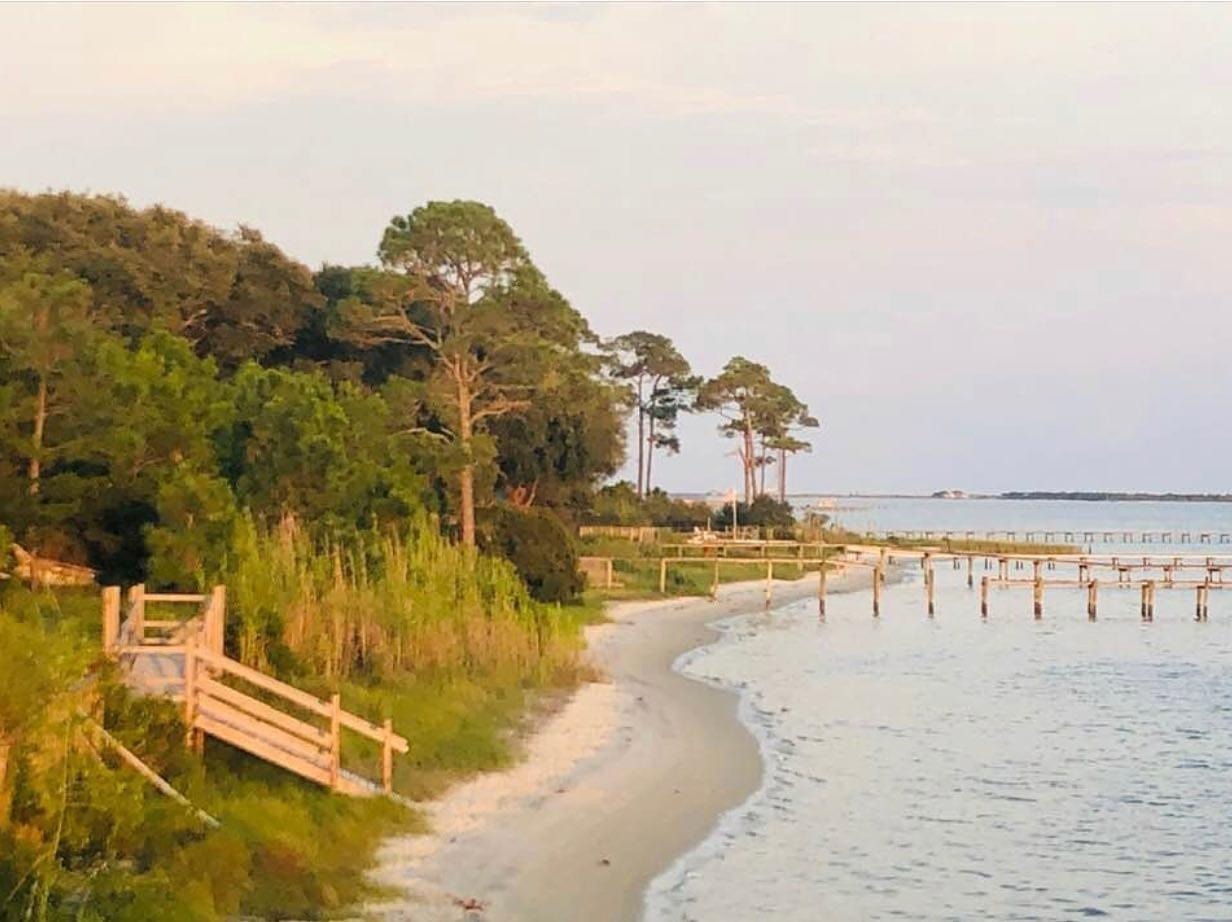 Waterfront camping at Hideaway Retreat
